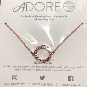 NEW Adore Rose Gold Swarovski Crystal Bracelet!!